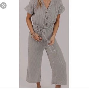 Roolee Paper Crane jumpsuit.